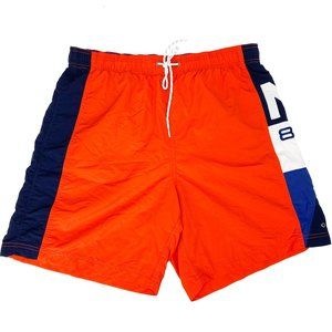 NAUTICA 83 Red Blue Swim Trunks Shorts Shorts Lg